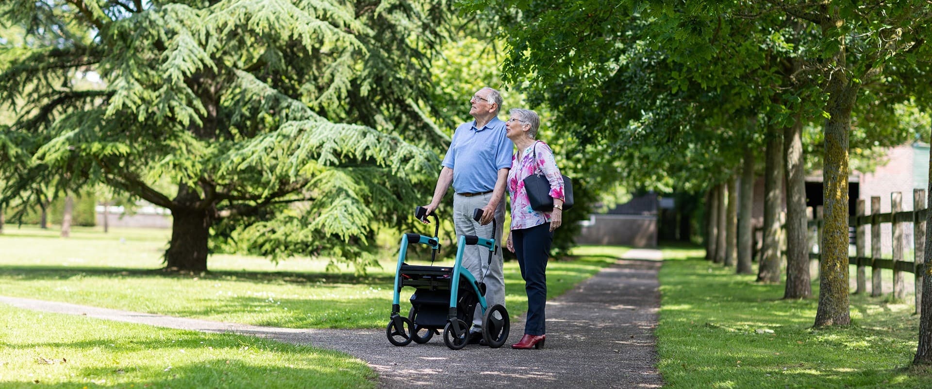Rollator rijlessen voor buiten