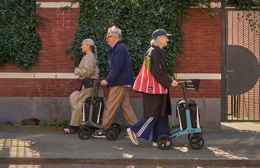 Rollz introduceert twee nieuwe lichtgewicht rollators voor meer bewegingsvrijheid