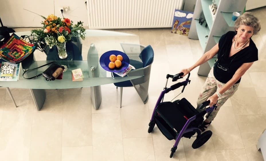 Rollator rijlessen voor binnen