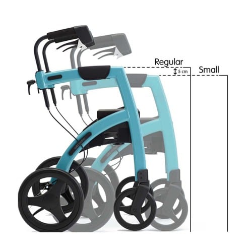 Rollz Motion regular and small sizes comparison