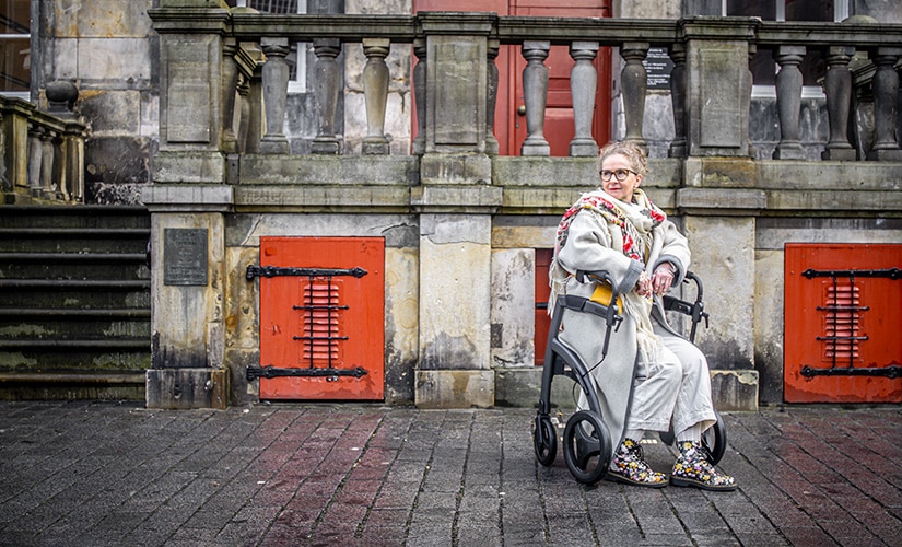 Een mobiliteitshulpmiddel omarmen